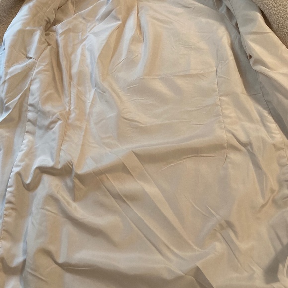 Ivory Sherpa Pea Coat - Picture 5 of 8